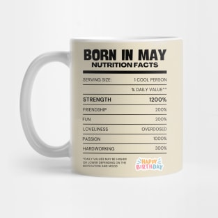 Born in may Mug